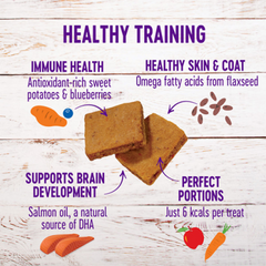 Wellness Complete Health Just for Puppy Soft Puppy Bites Lamb & Salmon Recipe Treats