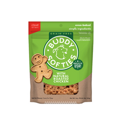 Buddy Biscuits Soft & Chewy Grain Free with Natural Roasted Chicken Dog Treat 5oz