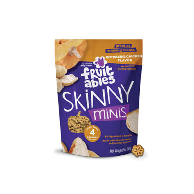 Fruitables Skinny Minis Rotisserie Chicken Flavored Dog Treat 5oz