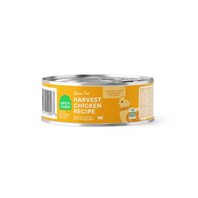 Open Farm Harvest Chicken Hearty Morsels Recipe Wet Cat Food 5.3oz