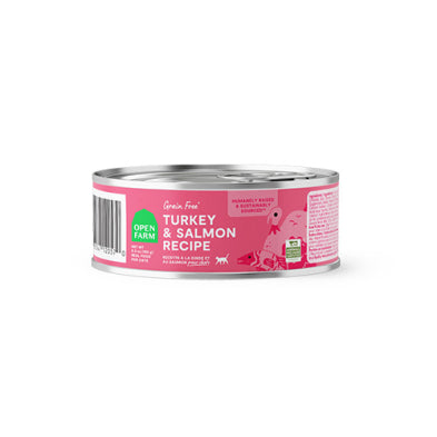 Open Farm Turkey & Salmon Hearty Morsels Recipe Wet Cat Food 5.3oz