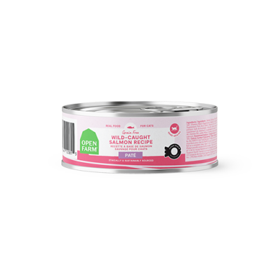 Open Farm Wild-Caught Salmon Pâté Wet Cat Food 5.3oz