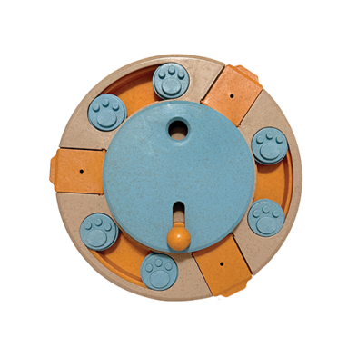 Fou Fou Hide'n Seek Multi-play Turntable 10.5" Puzzle Toy for Dogs