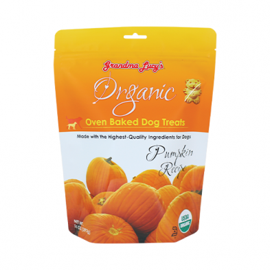 Gramma Lucy's Organic Pumpkin Baked Dog Treat 14oz