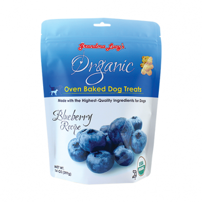 Gramma Lucy's Organic Baked Blueberry Dog Treat 14oz