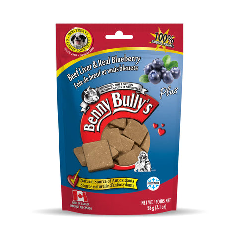Benny Bully's Beef Liver Plus Blueberry 60g