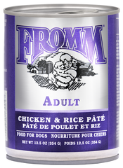 Fromm Classic Chicken & Rice Pate Wet Dog Food 12.5oz