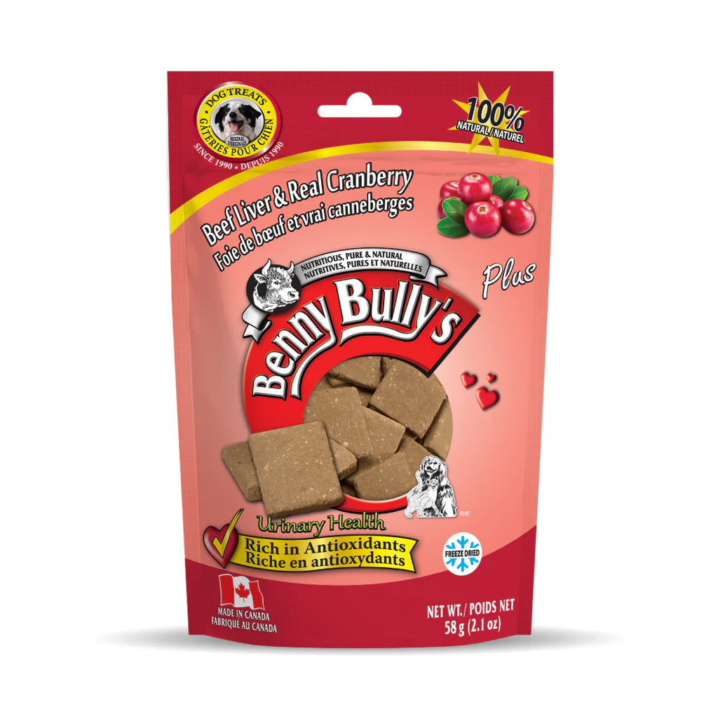 Benny Bullys Beef Liver Plus Cranberry 60g