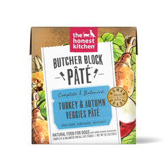 The Honest Kitchen Turkey & Autumn Veggies Butcher Block Pate 10.5oz