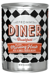 Fromm Diner Breakfast Maddie's Morning Hash Beef & Sweet Potato Recipe Wet Dog Food 12.5oz