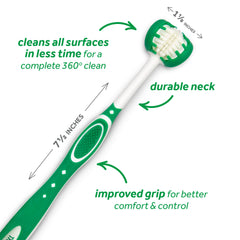 Tropiclean Tripleflex Toothbrush for Dogs
