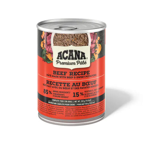 Acana Premium Pate, Beef Recipe 363g