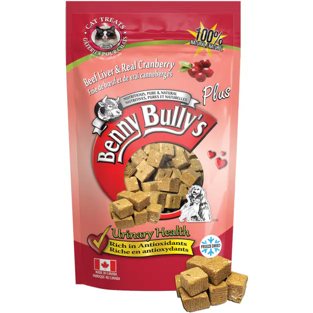 Benny Bully's Plus Cranberry Cat Treats 25g