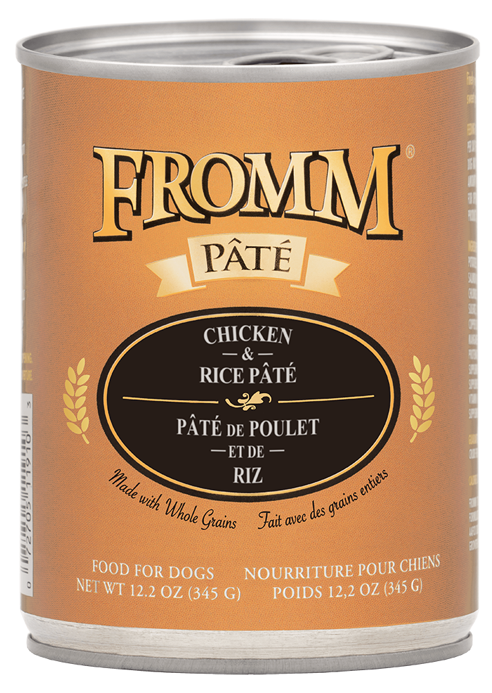 Fromm Chicken & Rice Pâté Wet Dog Food 12.2oz