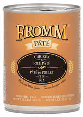Fromm Chicken & Rice Pâté Wet Dog Food 12.2oz