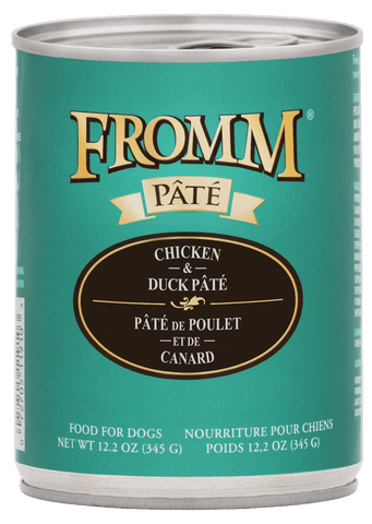 Fromm Chicken & Duck Pâté Wet Dog Food 12.2oz