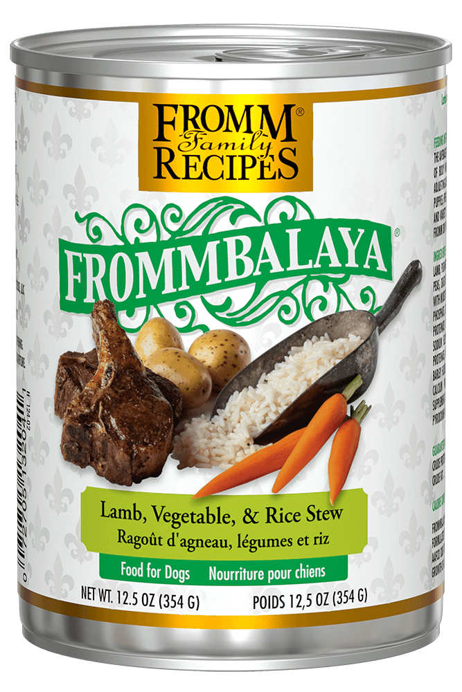 Fromm Frommbalaya Lamb, Vegetable, & Rice Stew Wet Dog Food 12.5 oz