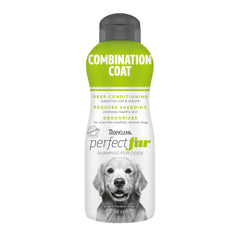 Tropiclean Perfect Fur Combination Coat Shampoo for Dogs 16oz