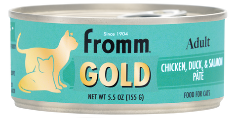 Fromm Gold Adult Chicken, Duck & Salmon Pate 5.5oz