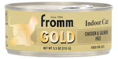 Fromm Gold Indoor Cat Hairball Control Chicken & Salmon Pate 5.5oz