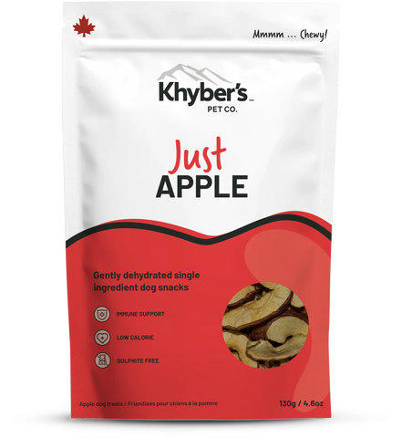 Khyber's Trail Bites Single Ingredient Just Apple 120g