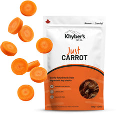 Khyber's Trail Bites Single Ingredient Just Carrot 120g