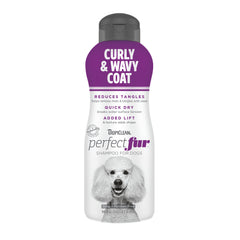 Tropiclean Perfect Fur Curly & Wavy Coat Shampoo for Dogs 16oz