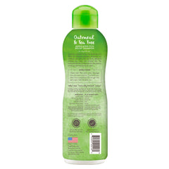 Tropiclean Oatmeal & Tea Tree Medicated Itch Relief Dog & Cat Shampoo 20oz