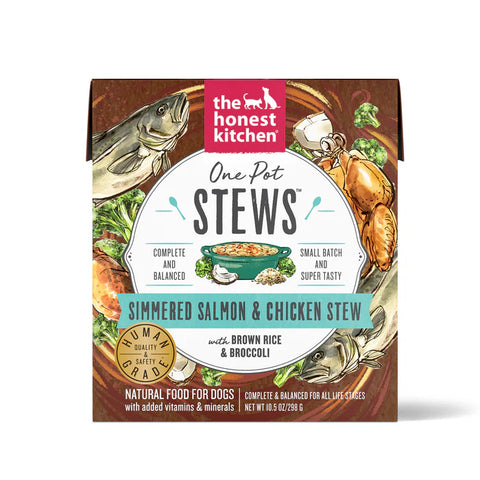 The Honest Kitchen Simmered Salmon & Chicken One Pot Stew 10.5oz