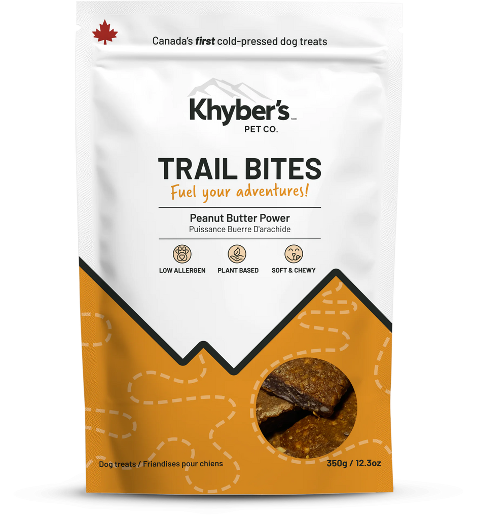 Khyber's Trail Bites Peanut Butter Power 350g
