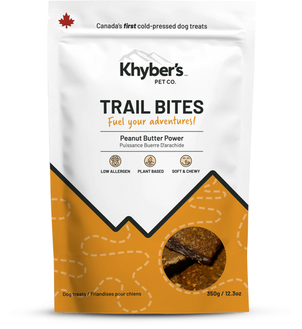 Khyber's Trail Bites Peanut Butter Power 350g