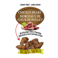 Benny Bullys Chicken Heart Chops Dog 60g