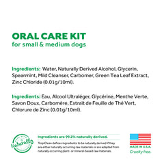 Tropiclean Fresh Breath Oral Care Kit Dogs