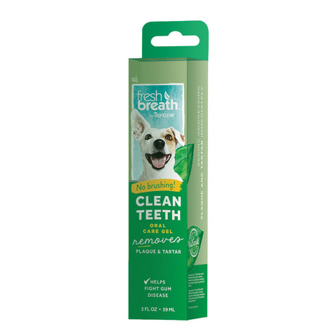 Tropiclean Fresh Breath Oral Care Gel for Dogs 2oz