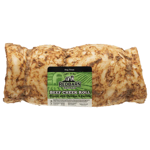 Redbarn Glazed Beef Cheek Rolls - Chicken And Carrot Flavor