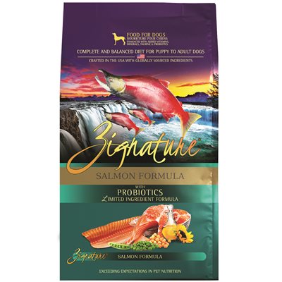 Zignature Dog Limited Ingredient Grain Free Salmon
