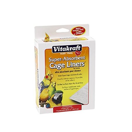 Vitakraft® Bird Absorbent Cage Liners