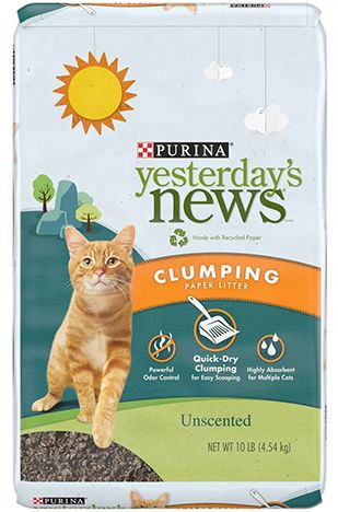 Yesterday's News Original Clumping Unscented Cat 10lb