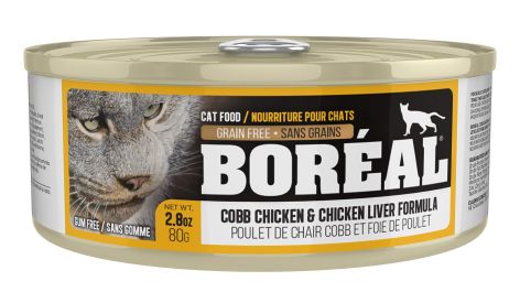 Boreal Cobb Chicken and Chicken Liver Cat Food 80g