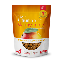 Fruitables Skinny Minis Pumpkin & Mango Flavor Dog Treats