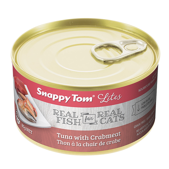 Snappy Tom Lites Tuna with Crabmeat