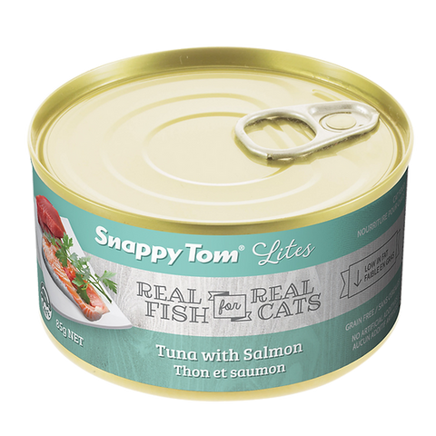Snappy Tom Lites Tuna with Salmon