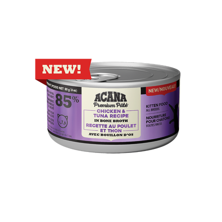 Acana Premium Pâté, Chicken & Tuna Kitten Recipe Wet Cat Food