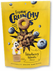 Fromm Crunchy O's Blueberry Blast Flavor Dog Treats 6oz