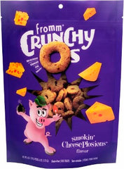 Fromm Crunchy O's Smokin CheesePlosions Flavor Dog Treats 6oz