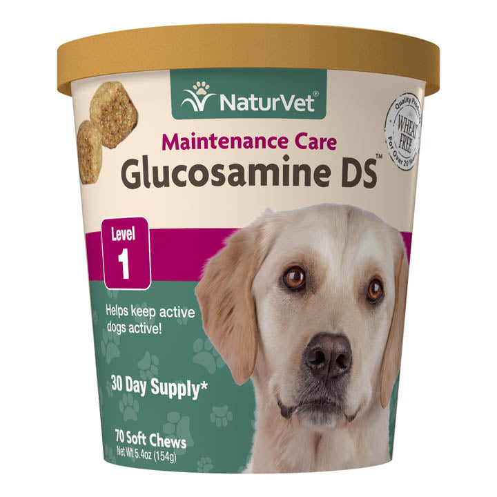 NaturVet Glucosamine DS Soft Chews 60ct.