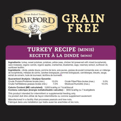 Darford Grain Free Turkey Minis Dog Treat