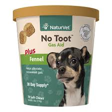 NaturVet No Toot Gas Aid Soft Chew 70ct