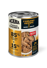 Acana Premium Chunks, Poultry Recipe in Bone Broth