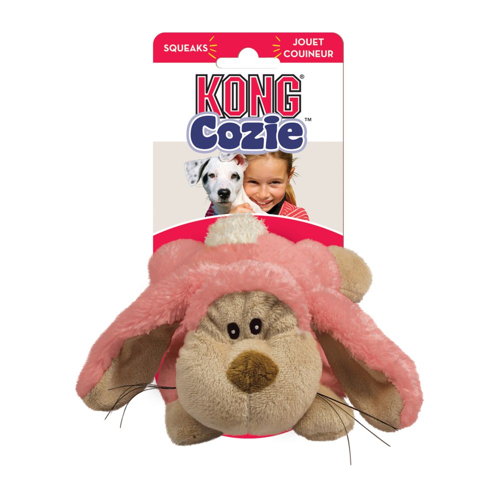 Kong Cozie Floppy Rabbit Dog Toy